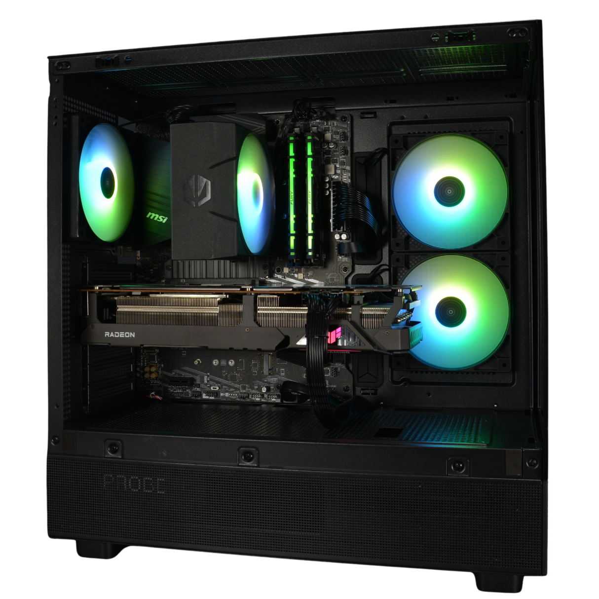 Herní PC Ryzen 5 5600X RX6800 – 1TB 32GB