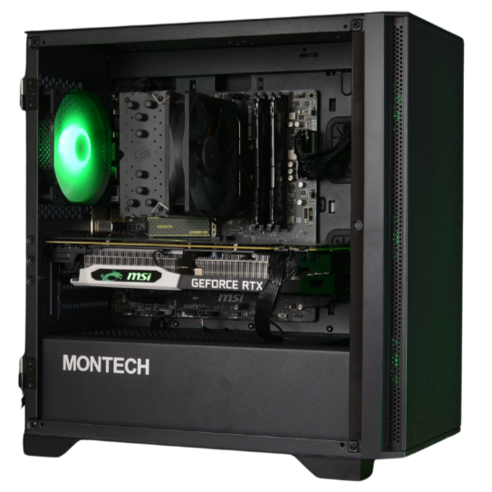 Herní PC Ryzen 5 5600 RTX2070 – 1TB 32GB WiFi